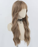 Brown Curly Synthetic Wig HW724