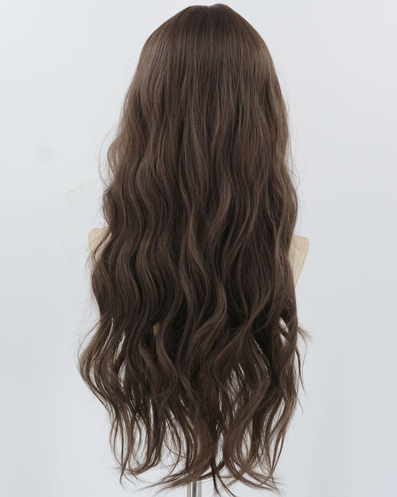 Brown Curly Synthetic Wig HW669