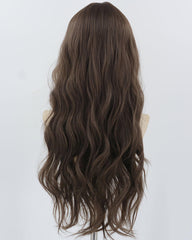 Brown Curly Synthetic Wig HW669