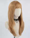 Brown Straight Synthetic Wig HW391