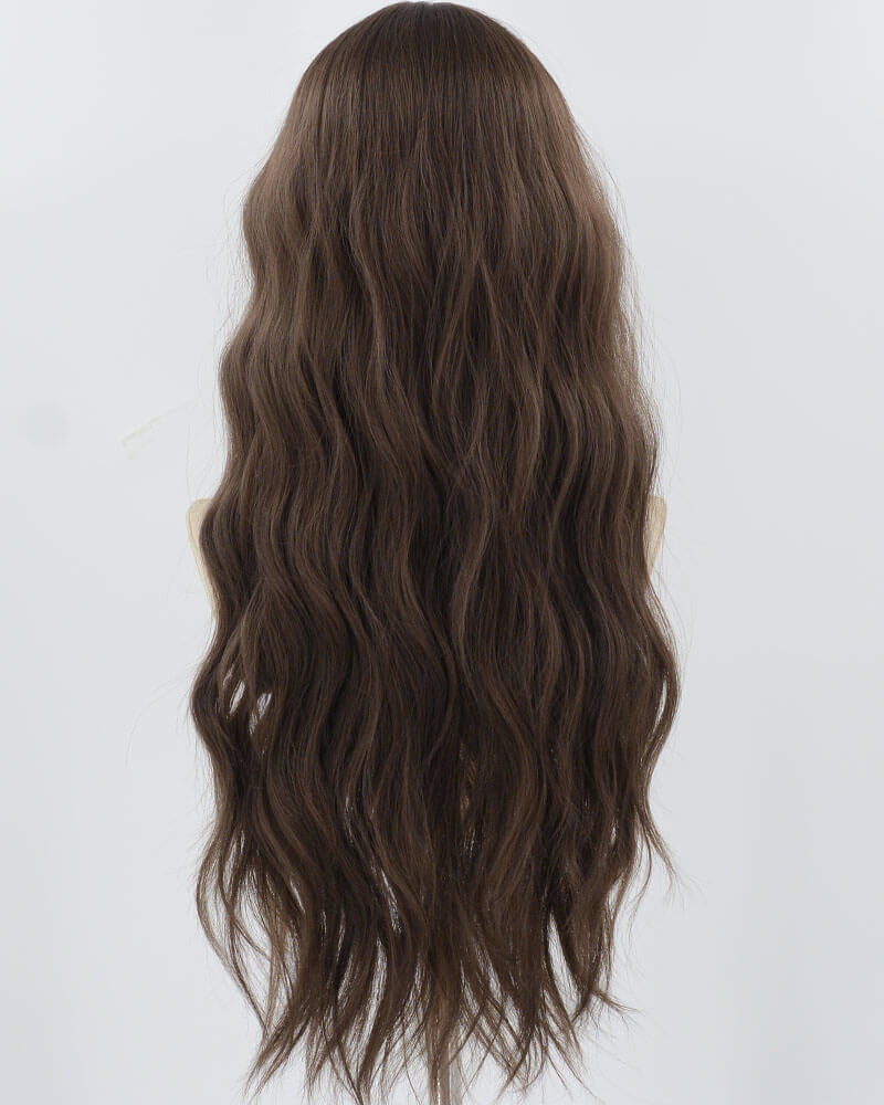 Brown Curly Synthetic Wig HW627