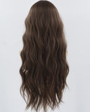Brown Curly Synthetic Wig HW627