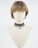 Short Mixed Brown Synthetic Wig HW452
