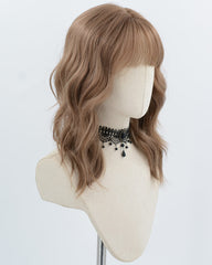 Brown Curly Synthetic Wig HW796