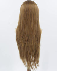 Brown Synthetic Lace Front Wig WW922