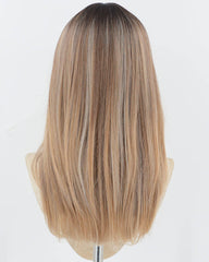 Ombre Brown Synthetic Wig HW680