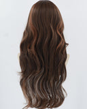 Brown Wavy Synthetic Wig HW641