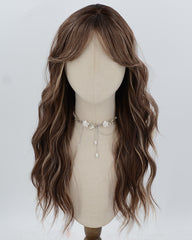 Brown Strunk Stripe Blonde Synthetic Wig HW820