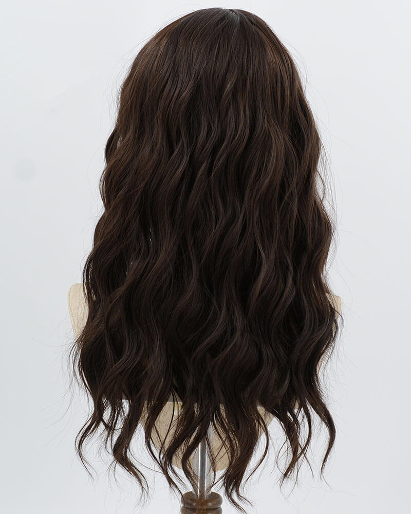 Brown Curly Synthetic Wig HW783