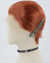 Copper Red Short Synthetic Lace Front Men's Wig MW033