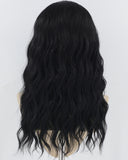 Curly Black Synthetic lace Front Wig WW298