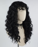 Black Curly Synthetic Wig HW363