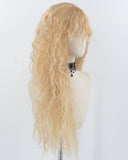 Blonde Curly Synthetic Wig HW750