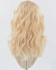 Blonde Wavy Synthetic Wig HW585
