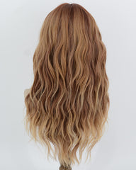 Brown Ombre Curly Synthetic Wig HW873