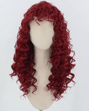 Red Curly Synthetic Wig HW684