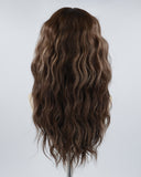 New Brown Curly Synthetic Wig HW259