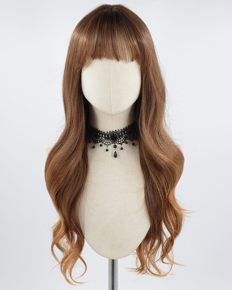 Brown Ombre Synthetic Wig HW296