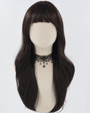 Dark Brown Natural Synthetic Wig HW562
