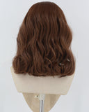 Brown Wavy Synthetic Lace Front Wig WW949