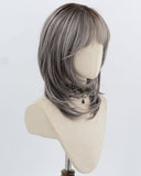 Grey Mixed Synthetic Wig HW781