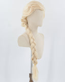 Long Blonde Elsa Cosplay Wig HW671