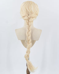 Long Blonde Elsa Cosplay Wig HW671