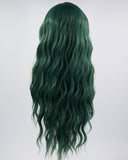 Green Curly Synthetic Lace Front Wig WW199