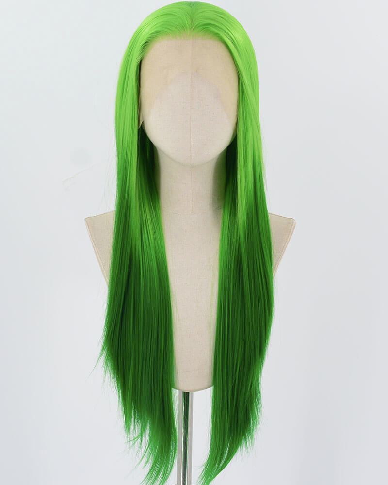 Green Ombre Synthetic Lace Front Wig WW896