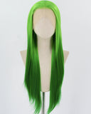 Green Ombre Synthetic Lace Front Wig WW896