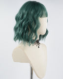 Green Curly Short Synthetic Wig HW412