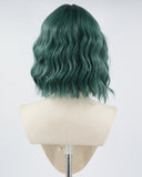 Green Curly Short Synthetic Wig HW412