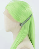 Green Straight Synthetic Lace Front Wig WW903