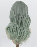 Green Wavy Synthetic Wig HW829