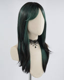 Green Black Synthetic Wig HW380