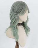 Green Wavy Synthetic Wig HW829