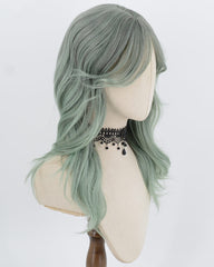 Green Wavy Synthetic Wig HW829