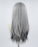 Grey Black Synthetic Wig HW253