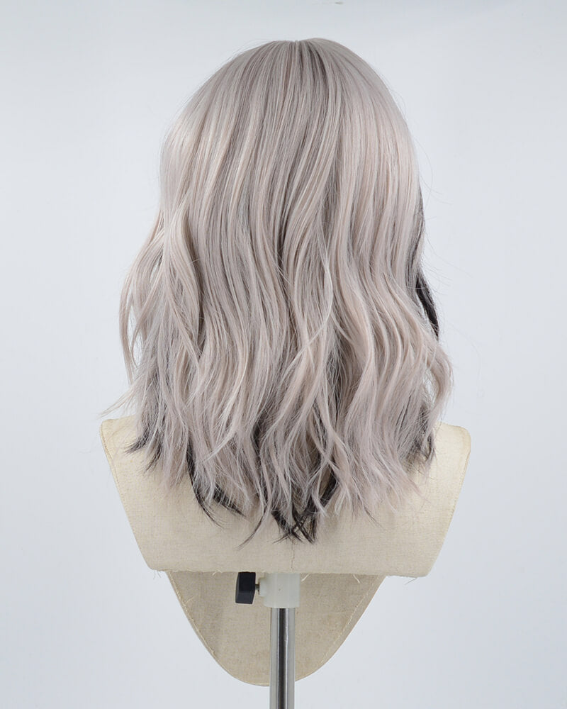 New Grey Black Synthetic Wig HW235