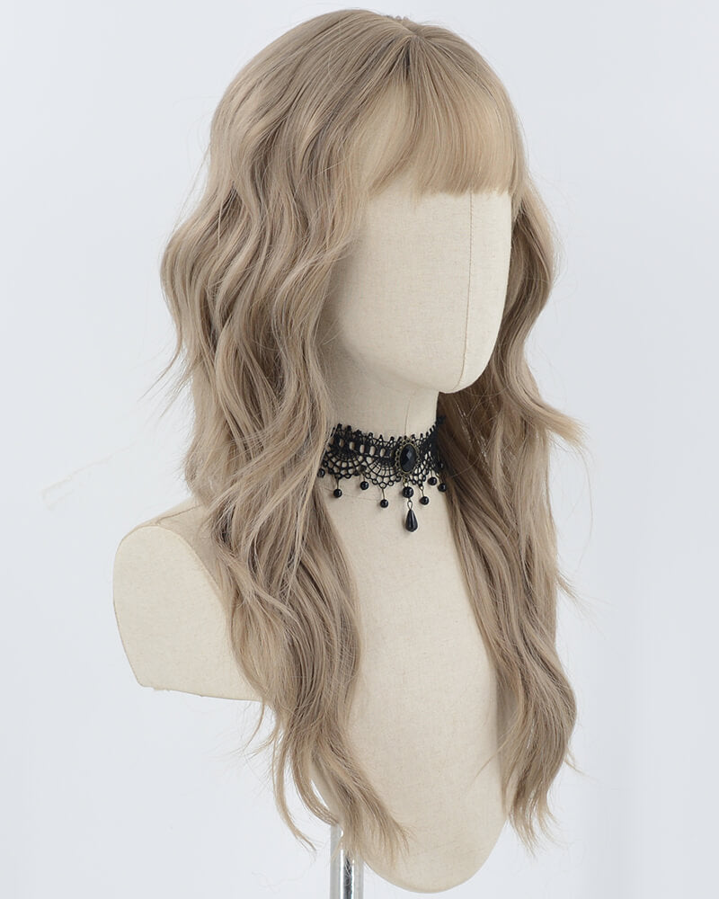 Ash Blonde Synthetic Wig HW593