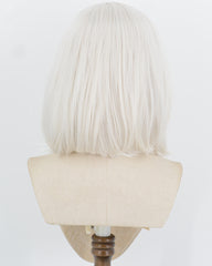 White Grey Bob Synthetic Lace Front Wig WW663
