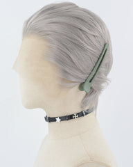 Grey Short Synthetic Lace Front Men's Wig MW045