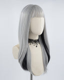 Grey Black Synthetic Wig HW253