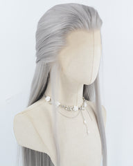 Black Straight Lace Front Men's Wig MW050