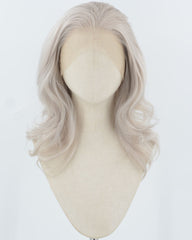 Grey Wavy Synthetic Lace Front Wig WW917