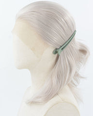 Grey Wavy Synthetic Lace Front Wig WW917