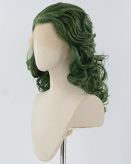 Joker Green Wavy Synthetic Lace Front Wig WW800