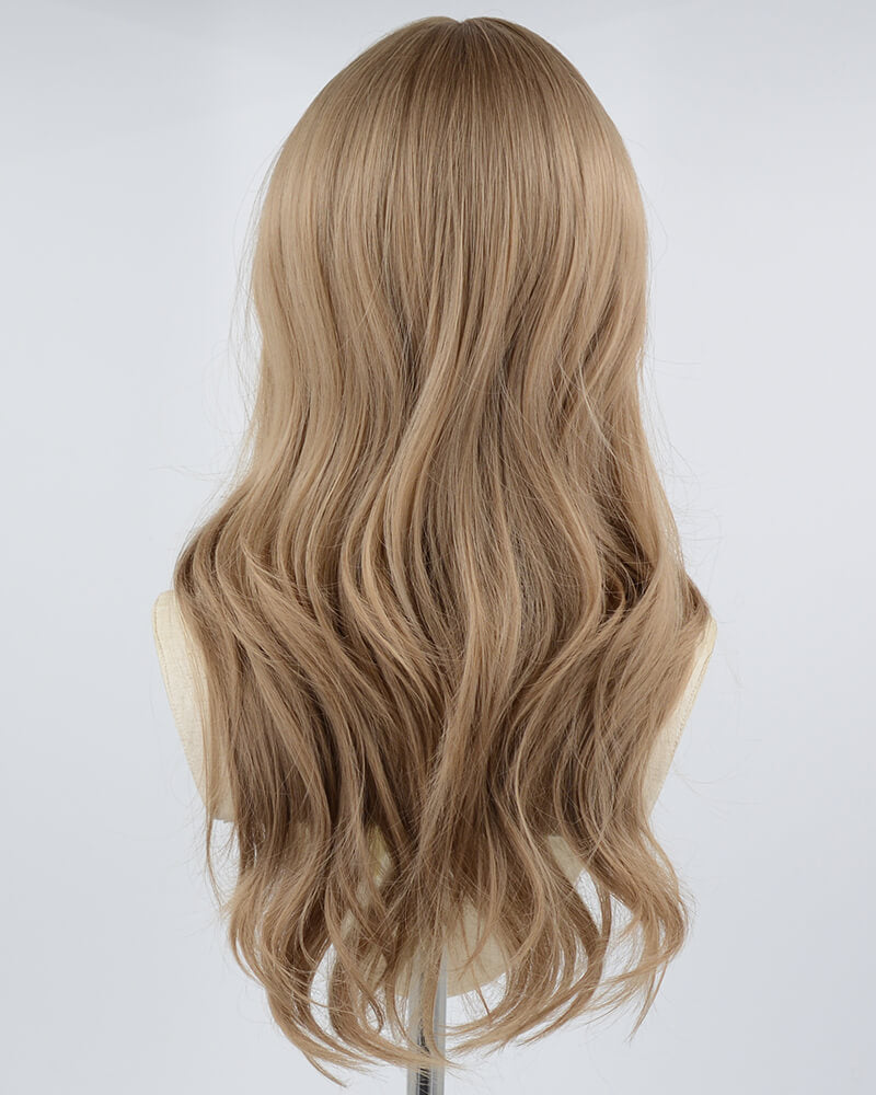 Light Brown Wavy Synthetic Wig HW376