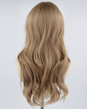 Light Brown Wavy Synthetic Wig HW376