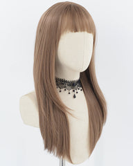 Light Brown Synthetic Wig HW493